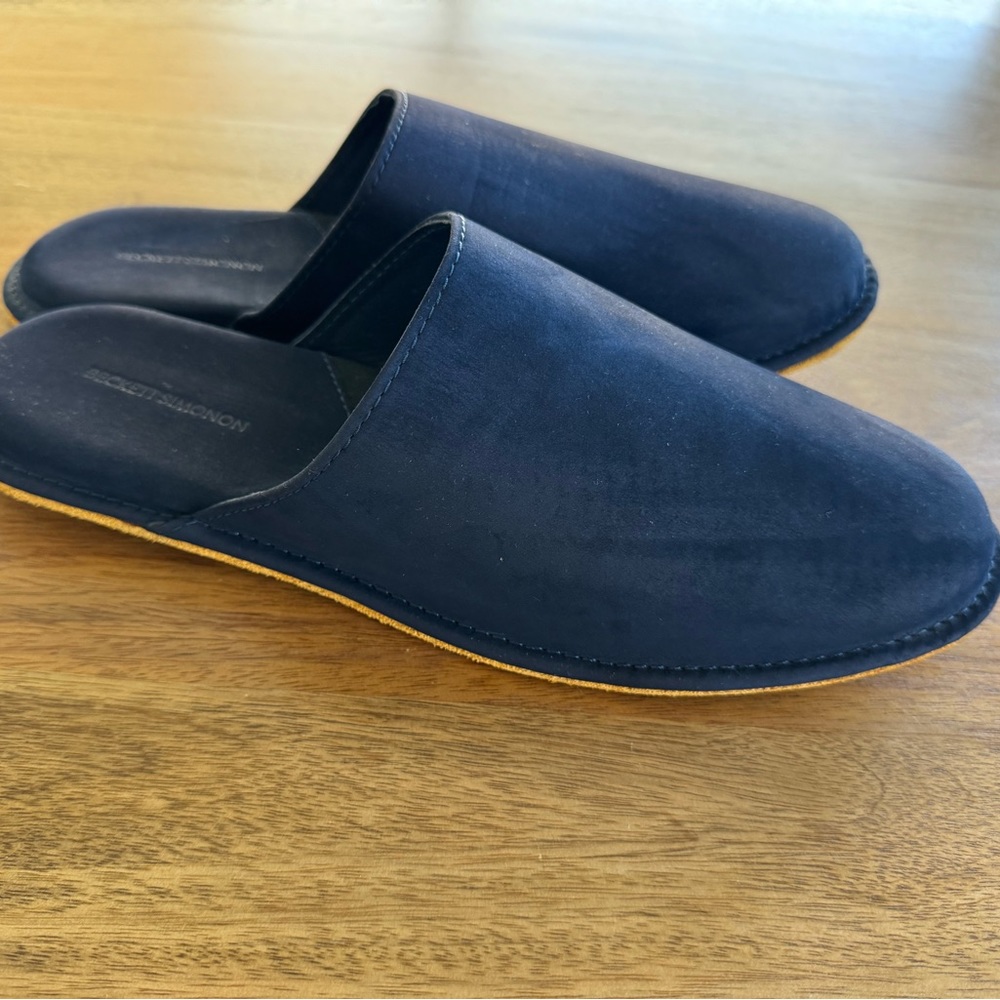 Beckett Simonon Suede Larsen Slippers